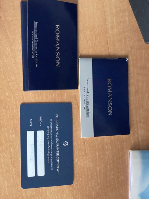 Продам часы Romanson