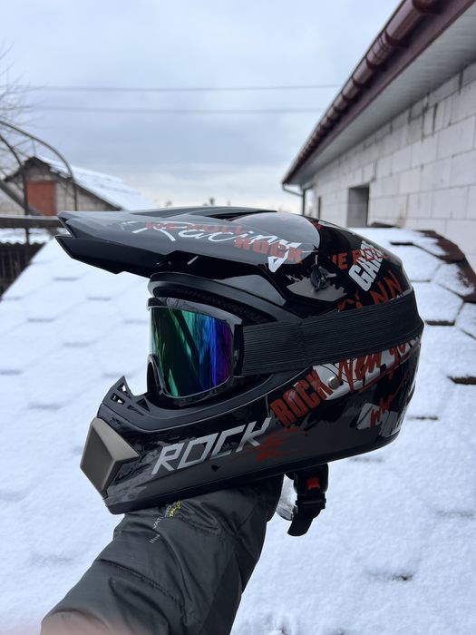 Мотошлем, эндуро шлем, кроссовый шлем, вело шлем, шлем для мотоцикла