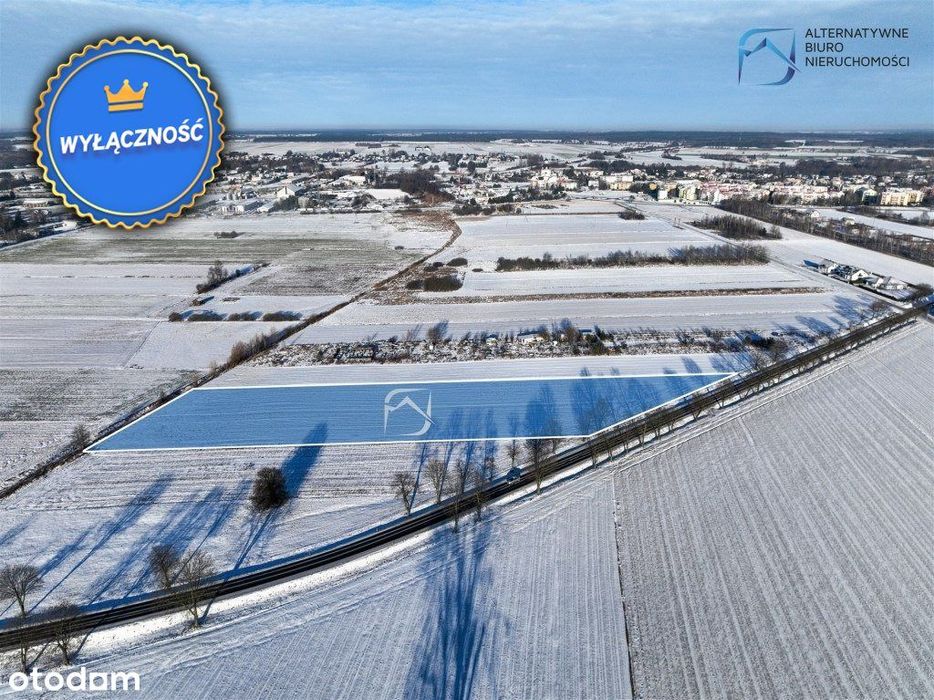 Działka 1,11 ha w Parczewie-potencjał inwestycyjny