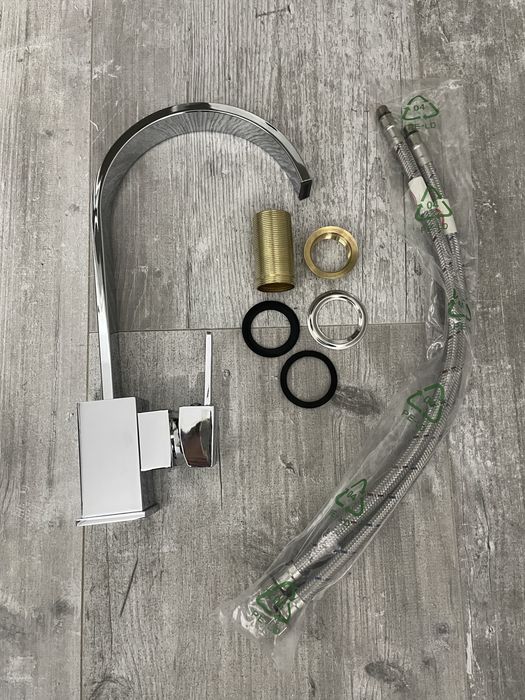 Bateria umywalkowa Chrom