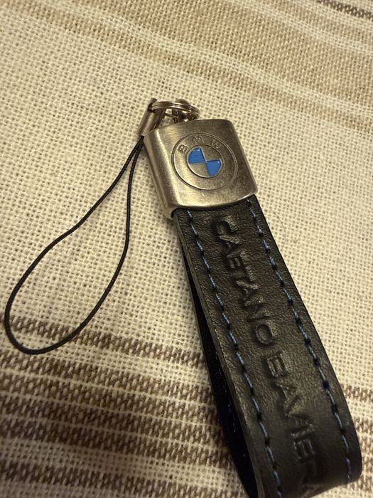 Porta chaves BMW em couro