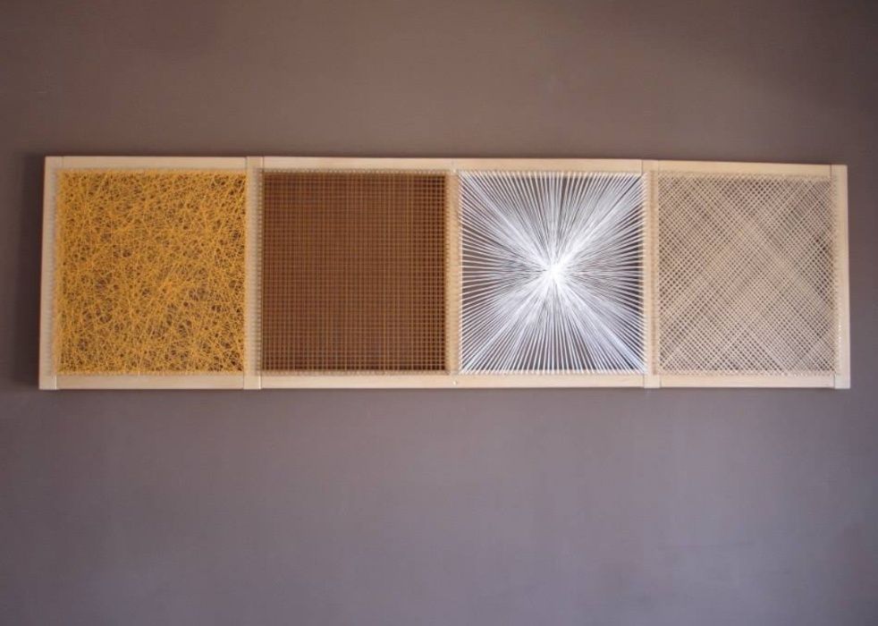 Quadros com pregos e linhas DIVERSOS64551767626115121