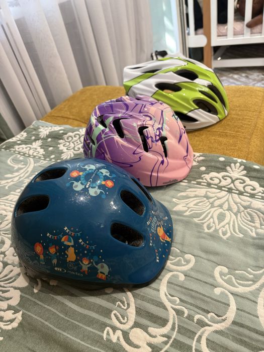 Дитячі шоломи для велосипеду чи самокату