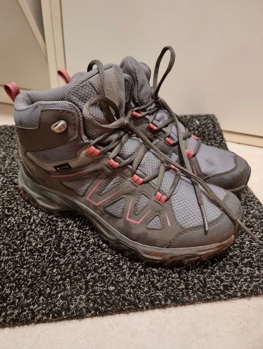 Damskie wyswysokie buty trekingowe Salomon Tibai GTX