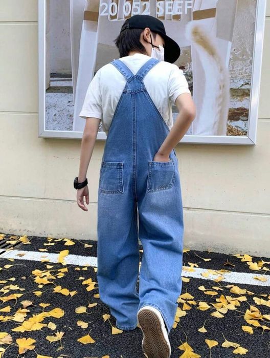 Джинсовий комбінезон для хлопчиків та дівчаток