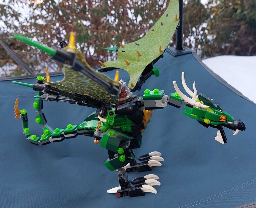 Lego Ninjago 70593 Zielony smok Lioyda TYLKO SMOK!