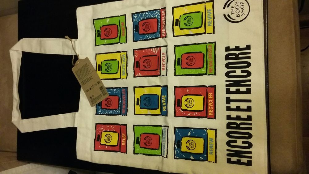 Sacos ecológicos 100% algodão The Body Shop (vários modelos )