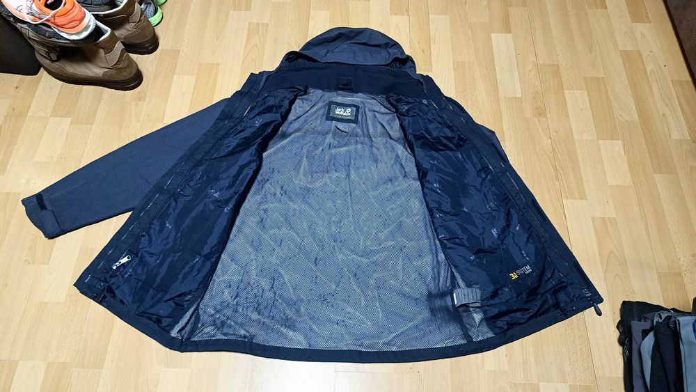 Kurtka funkcyjna 3w1 JACK WOLFSKIN TEXAPORE r.XL stan bardzo dobry