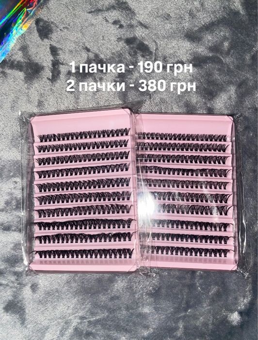 ресницы пучковые вії пучкові