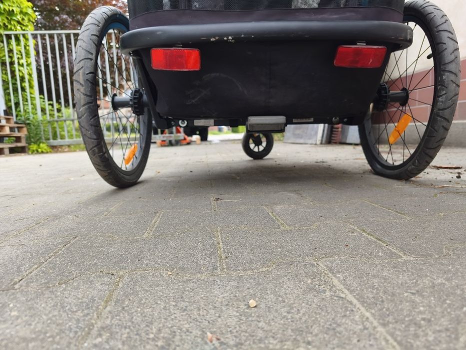Hamax Outback One – przyczepka rowerowa / wózek 2w1