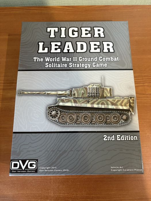 Настільна гра для одного/соло Tiger Leader 2nd Edition від DVG