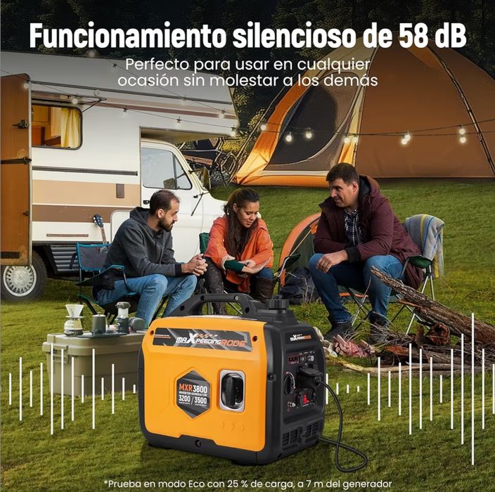 Gerador MXR3800 inverter Silencioso 3200W - Novo