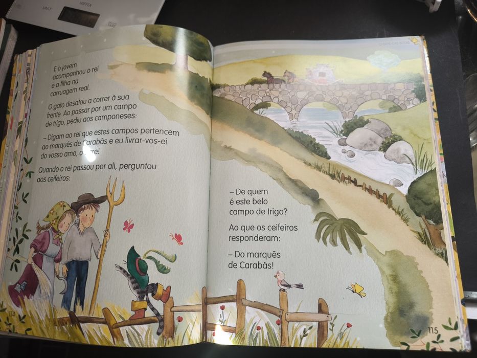 Livro 12 Contos Mágicos. 
Contém diversos contos algum deles: o Pedro