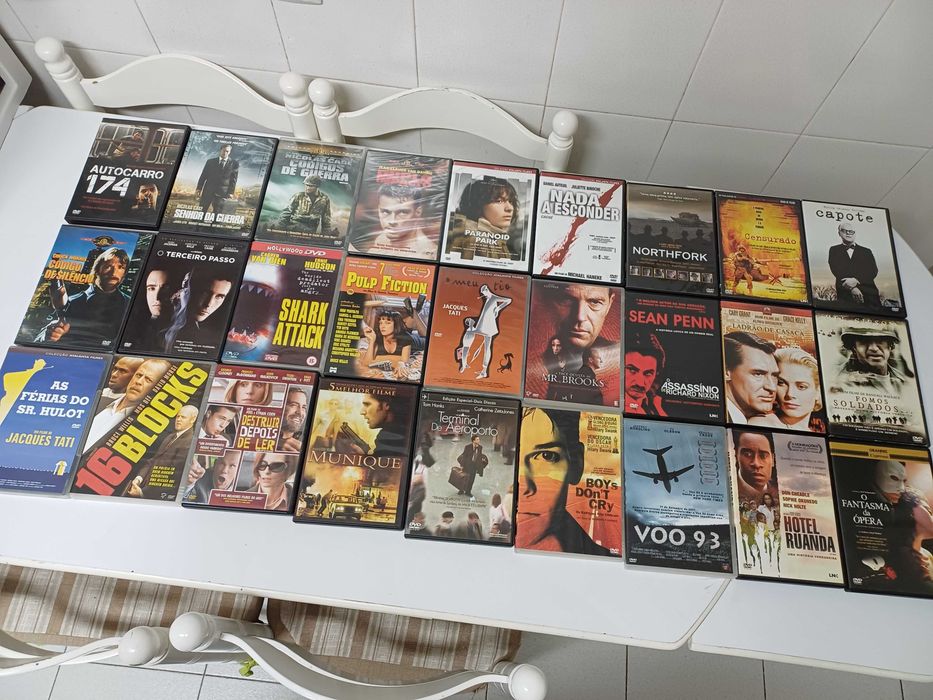Dvd's de Filmes de Acção, Aventura e Guerra 129 unidades originais