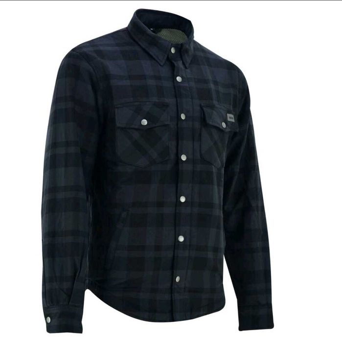 Casaco camisa c/proteções Kevlar mota scooter novo
