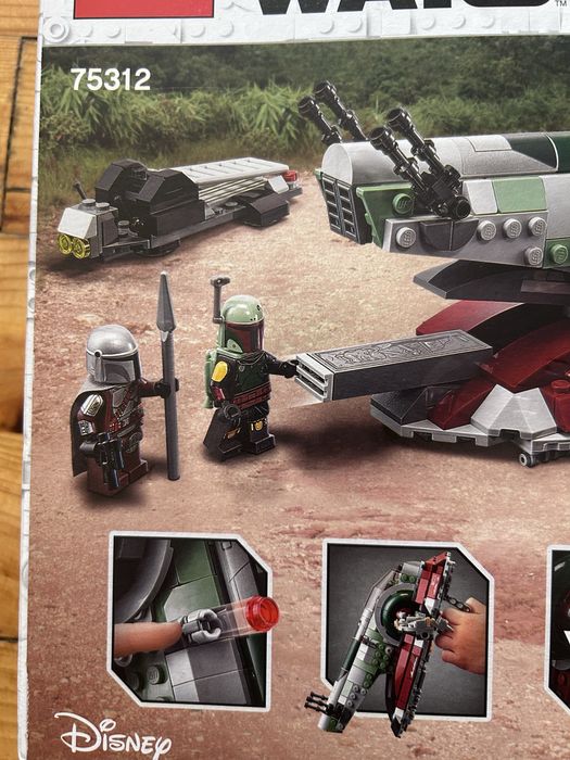 Lego 75312 boba fett nunca aberto