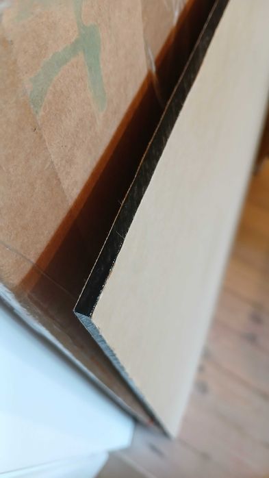 pleksiglass akryl czarny 5mm 121,1 x 61 cm