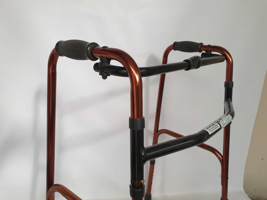 chodzik balkonik dietz aluminiowy regulowany do 130 kg kroczący lekki