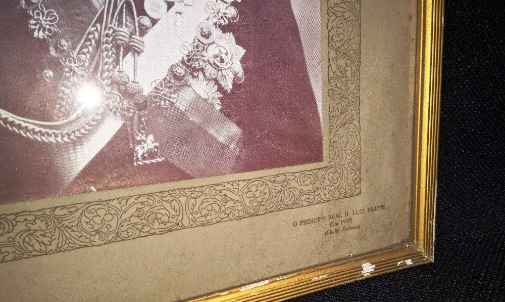 O Príncipe Real D. Luiz Filippe Em 1907 Cliché Bobone