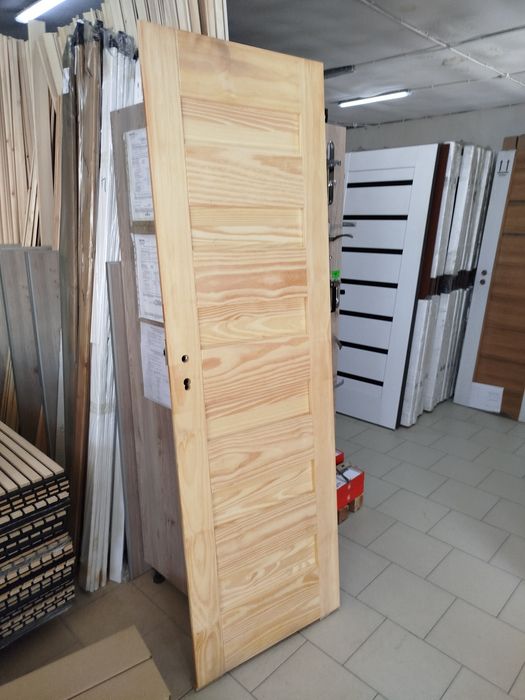 Drzwi 60tki prawe lewe sosnowe