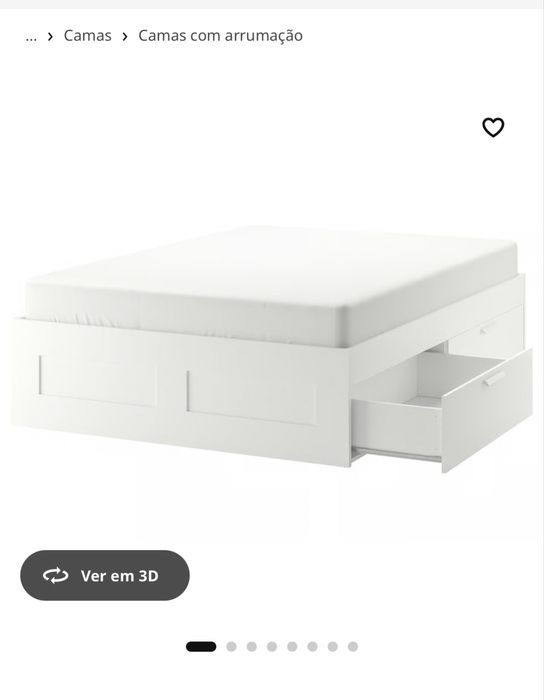 Vendo cama BRIMNES 160x200