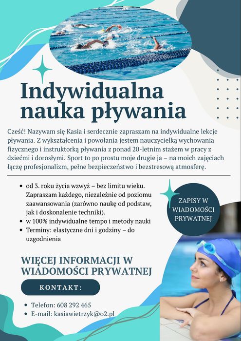 Indywidualna nauka pływania