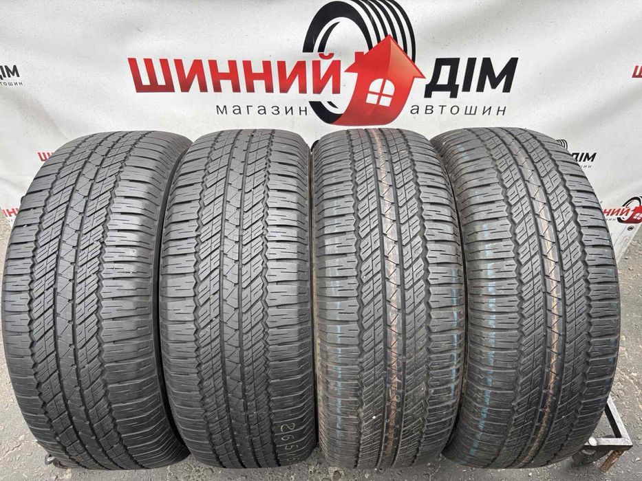 Шини 265/55 19 Bridgestone літо 7/6,5 мм