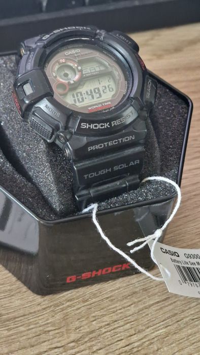 Casio g-shock G-9300 1AV dowód zakupu
