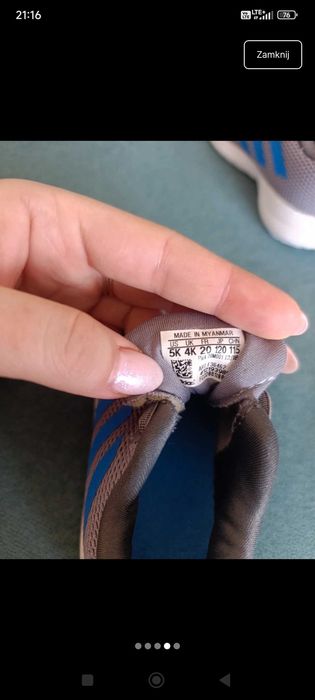 Buty adidas dla dziecka