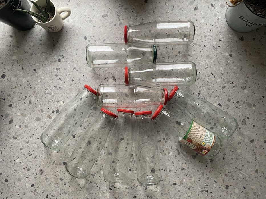Szklana butelka sok przecier passata 720 ml