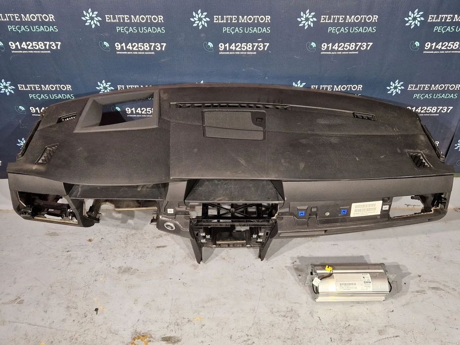 Tablier com airbag usado BMW SERIE 5 E60 E61 LCI CHAVE CARTÃO DISPLAY
