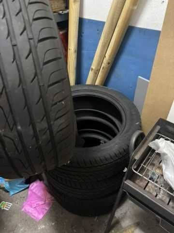 4 pneus 215/50 R17 usados