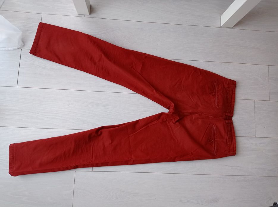Chinosy męskie bordowe Carry 32/34