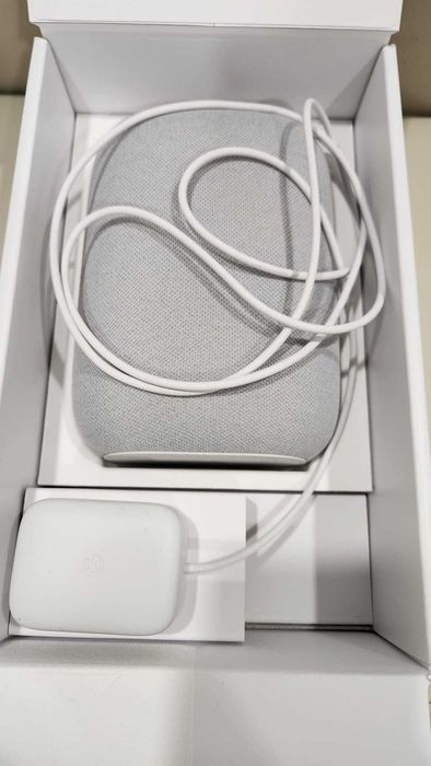 Coluna Google Nest Cinza