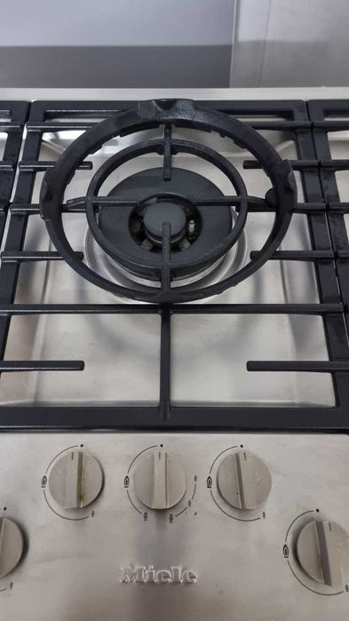 Płyta grzejna gazowa Miele KM 2356. szer. 88,8cm, QuickStart, Wok Dual