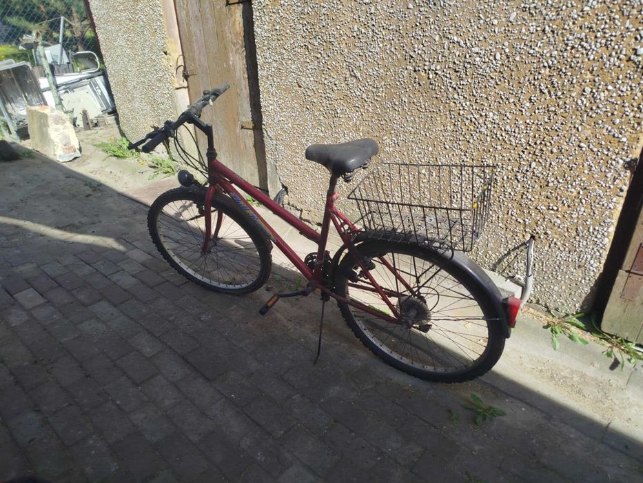 Rower 26" z koszykiem