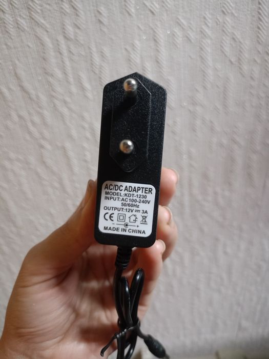 ac dc adapter блок питания 12v 3a