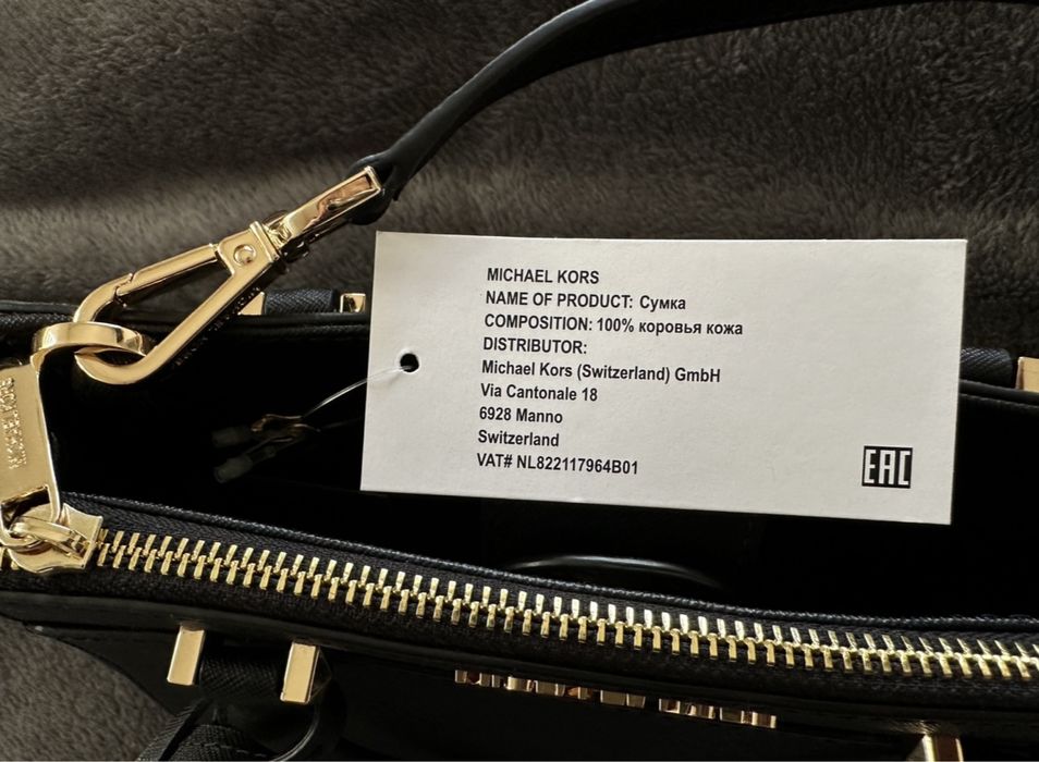 Nowa skórzana torebka Michael Kors GIBSON