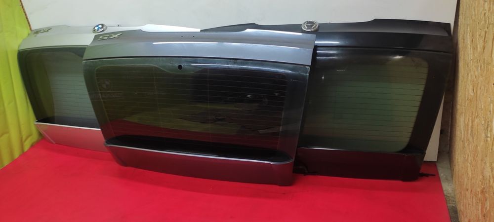Верхняя крышка багажника BMW X5 E53 нижняя Ляда верхня БМВ Х5 Е53 скло