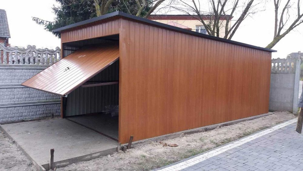 Garaż blaszany 3x6 | solidna konstrukcja | szybka realizacja