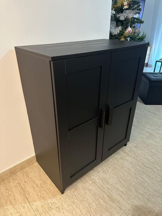 2 armários Brimnes IKEA pretos