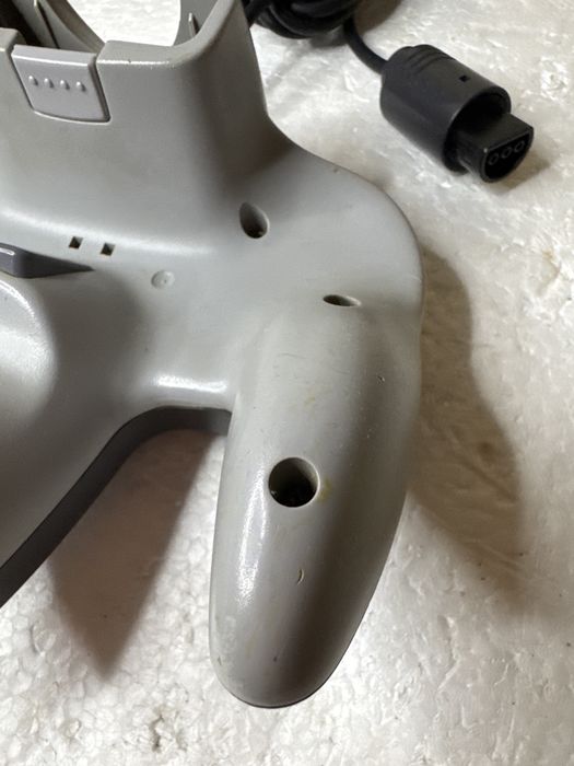 Oryginalny Kontroler pad do Nintendo 64 N64 - NUS-005 - czarny szary