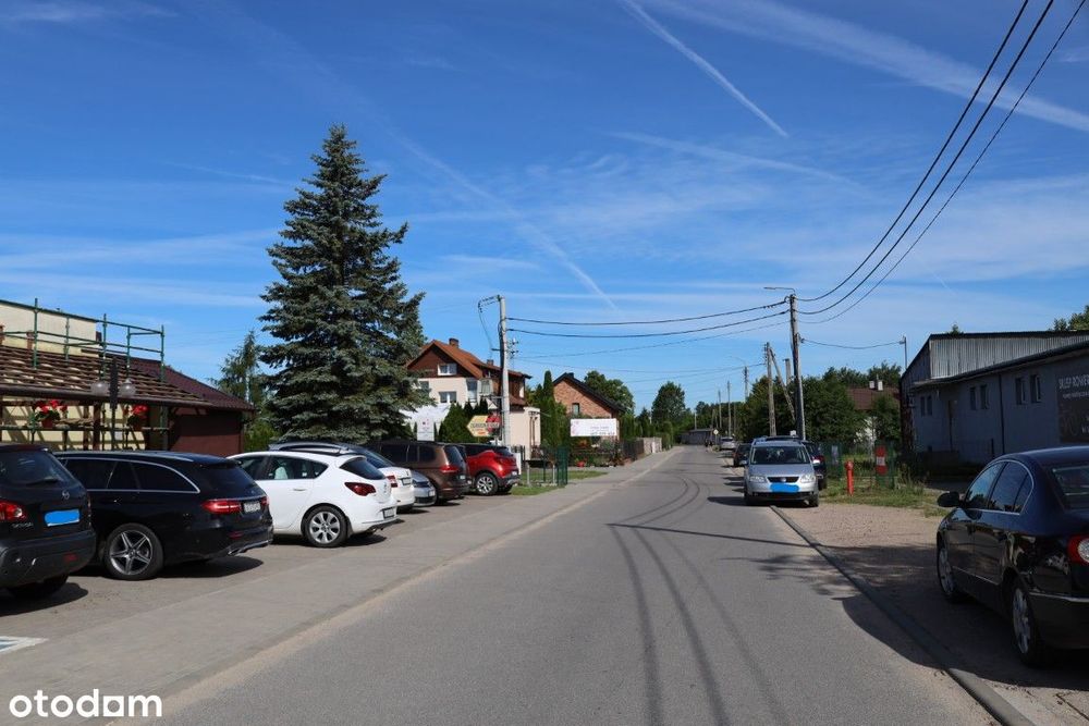 Działka budowlano-usługowa 2397 m² – centrum Liniewa
