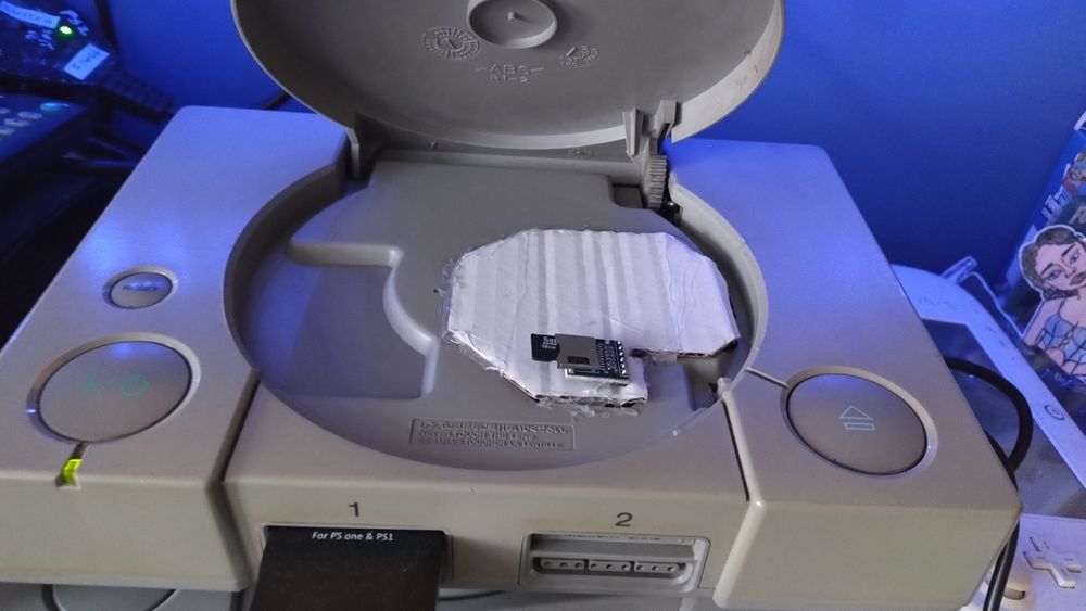 PlayStation - PSX - przerobiona na sd z Picostation