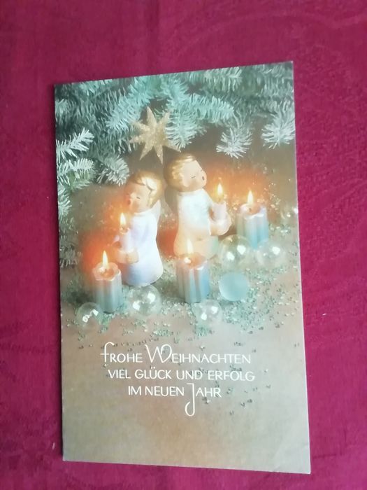 Postal de natal, alemão