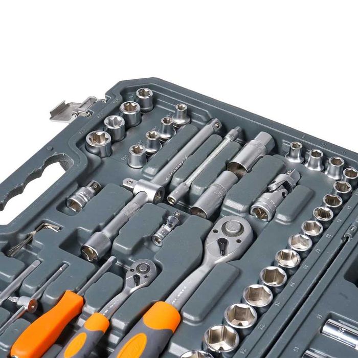 Набір інструментів AIRLINE 108 од хром-ванадій набор головок ключей PL