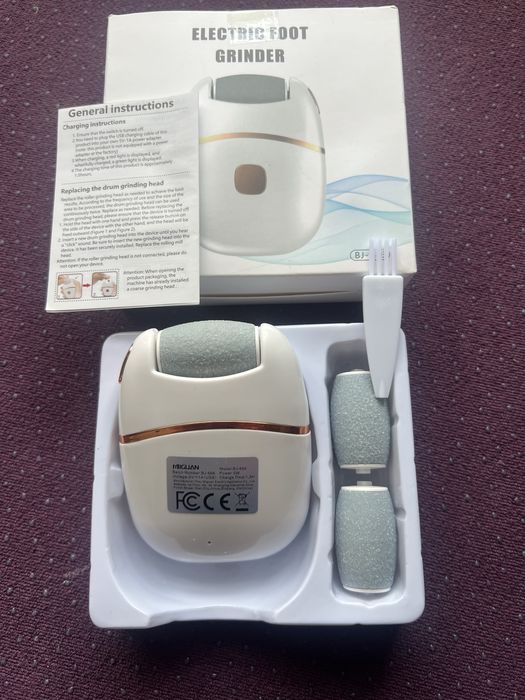 Електрична шліфувальна машинка для ніг. Пемза