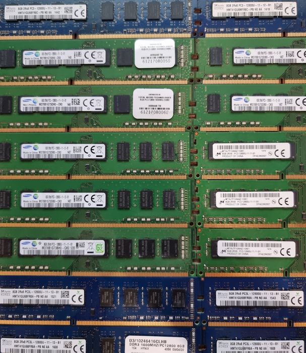 Оперативная память DDR3 2GB 4GB 8GB для ПК ноутбука