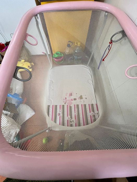 Parque infantil dobrável