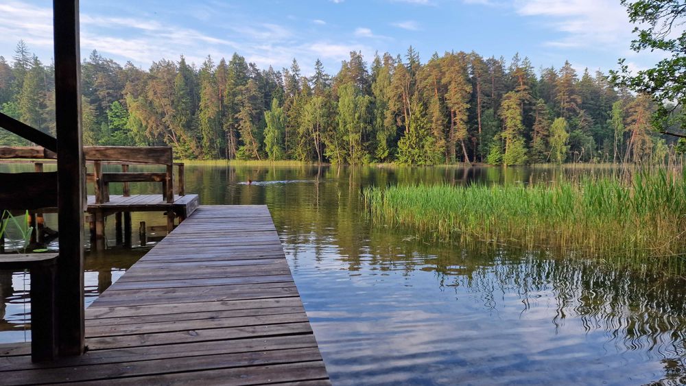 Domek Letniskowy z Prywatną Plażą